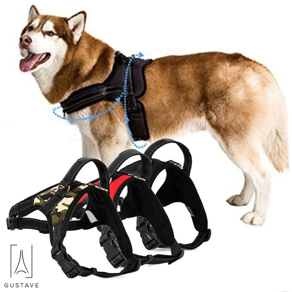 Large Dog Adjustable Pet Vest Harness 