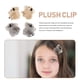 thumbnail image 4 of BRIGHTFUFU 4pcs chica peluche de peluche pinza mini pinzas de garras de pelo dibujos animados koala pelo garras decoración, 4 of 8
