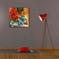 thumbnail image 6 of Epic Graffiti 'The Breakfast Ritual' by David Galchutt, Canvas Wall Art, 26"x26", 6 of 8