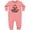 Mauve, variant on Mommy Little Co Counsel Lawyer Baby Fleece Romper