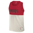 thumbnail image 2 of Men's Darius Rucker Collection by Fanatics Red Cincinnati Reds Colorblock Tank Top, 2 of 3