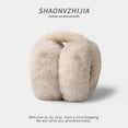 thumbnail image 2 of SUTENGDA Cache-Oreilles Moelleux pour Femmes Cache-Oreilles Pliables en Peluche pour Enfants Cache-Oreilles d'Hiver pour Filles Garçons Réchauffe-Oreilles pour Temps Froid, 2 of 7
