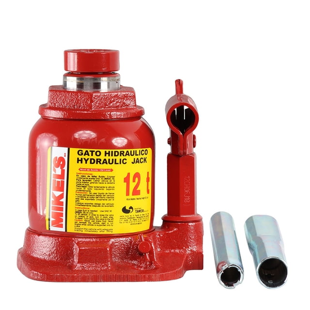 Gato Hidraulico Acero Botella 12t Chaparro Mikels Horizontal MIKEL's GH-12CH