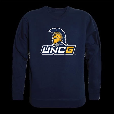 W Republic Products College Crewneck, The University of North Carolina at Greensboro, Navy - 2X