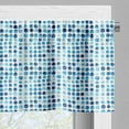 thumbnail image 3 of Ambesonne Blue Valance Pack of 2, Hand Drawn Circles Cells, 54"X18", Blue Pale Blue, 3 of 5