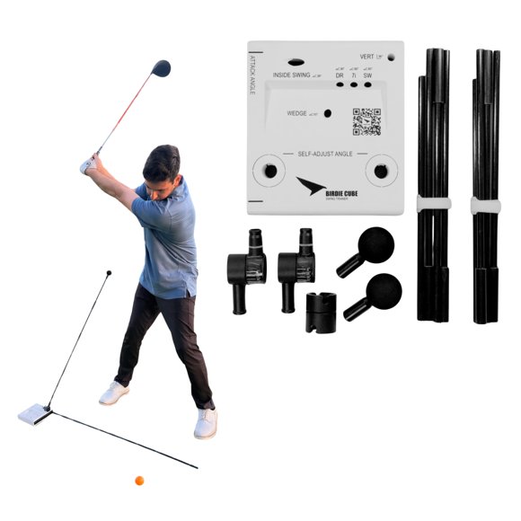 Entrenador de swing de golf Birdie Bath Birdie Cube con 12 posiciones