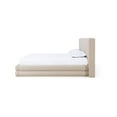 thumbnail image 5 of Modus Furniture Maya Upholstered Platform Bed in Brun Boucle, 5 of 6
