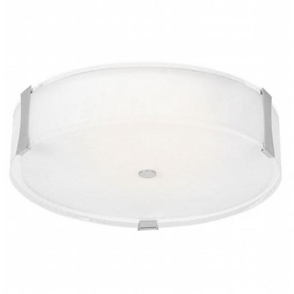 Access Lighting 50121-BS-OPL Tara 3 Light Flush - Montage - Acier Brossé
