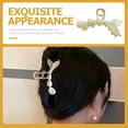 thumbnail image 4 of Pince à Cheveux Sirène Queue de Sirène Barrette Grande Pince à Mâchoires Perle Pince à Cheveux, 4 of 8