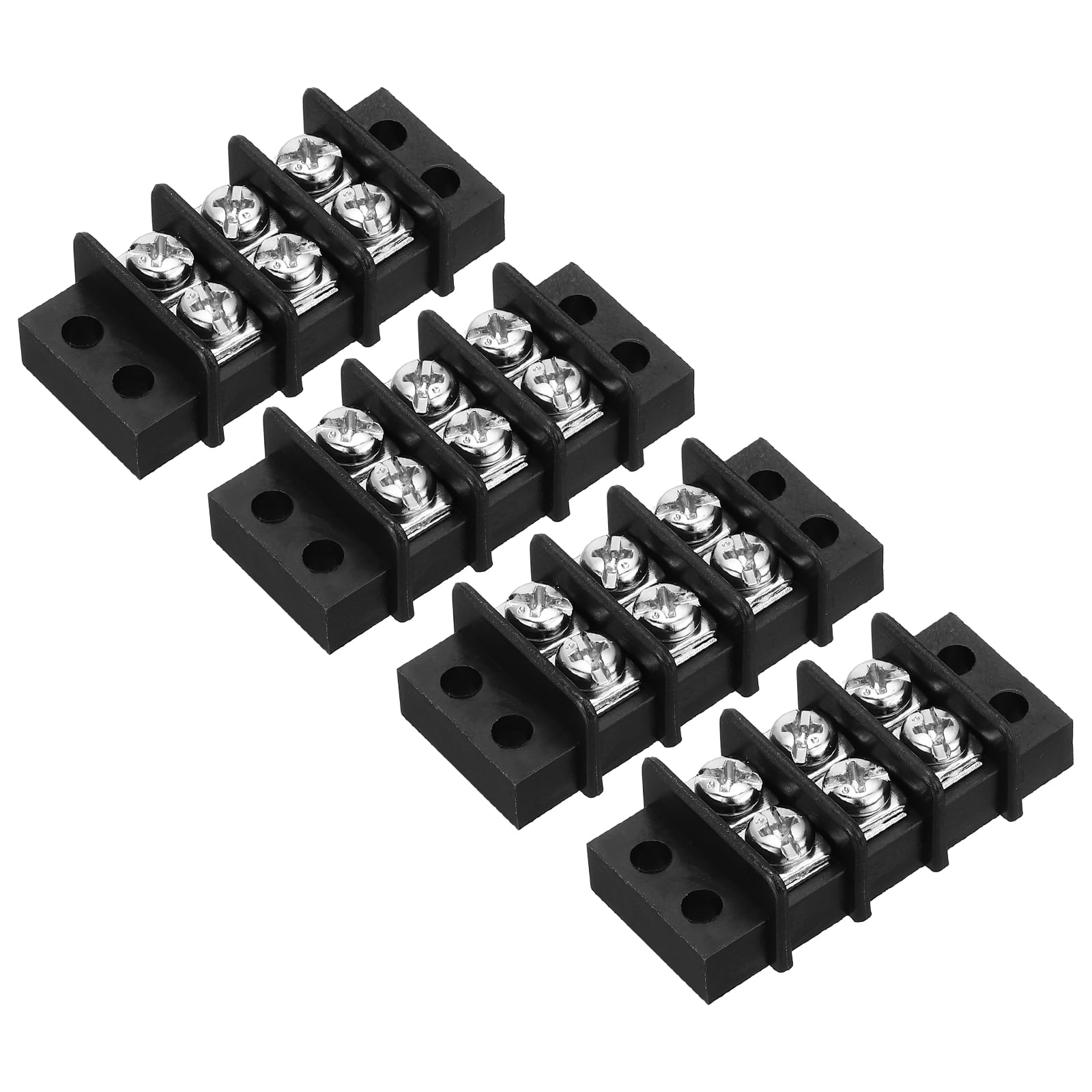 TB0016 - TB-1504 600V 15A 4-Positions Barrier Strip Terminal Block - View #8