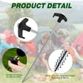 thumbnail image 3 of Estacas para Tienda Hicarer de 30 cm 20 unidades con Tornillo para Camping de Alta Resistencia, 3 of 7