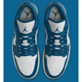 thumbnail image 4 of N I-K-E A i r-Jor-dan 1 Low Blue White Mens US 910-12 Athletic Running Shoes NEW ??, 4 of 6