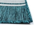 thumbnail image 3 of Liora Manne Carmel Stripe Rug Teal 23"X7'6" CRER8843594, 3 of 5