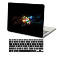 thumbnail image 3 of KSK KAISHEK Hard Case Shell Cover for MacBook Pro 16 inchs( XDR Display & Touch ID, 2020-2019) + Black Keyboard Cover Model A2141, Type C Colorful B 93, 3 of 5