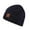 Navy, variant on Winter Thick Solid Color Flipped Brim Knit Hat - Casual Warm Pull-On Head-Covering Versatile Cold Weather Cap for Adults,Winter Hats for Women ,Size:One Size