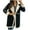 Black, variant on Lovskoo 2024 Women's 2023 Trendy Winter Coat Faux Suede Long Sleeve Lapel Button Thick Warm Faux Shearling Teddy Oversized Overcoat Jacket Beige