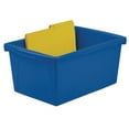 thumbnail image 4 of Storex 5.5 Gallon (21L) Classroom Storage Bin, Assorted Colors, 6-Pack, 4 of 5