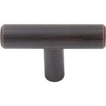 Bar Cabinet Pull, 50mm Overall Length, Vintage Bronze by Stone Harbor Hardware