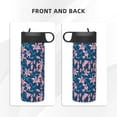 thumbnail image 3 of Pofeuu Lilies Flowers Print 18oz Sports Insulated Kettle, Sports Bottle Water Bottles For Men Women For Gym Hiking Camping Running Mountain Bike Outdoor Sports, 3 of 8