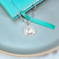 thumbnail image 5 of Picturesongold.Com Saint Queen Algifu Edgira Medal Necklace Pendants Adult-2/3in Dime 14k White Gold, 5 of 7