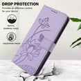 thumbnail image 3 of Allytechgroup for Samsung Galaxy A05S Flip Wallet Case, PU Leather Protective Case Cover with Credit Card Slot & Cash Slot Shock-Absorbent TPU Anti-Scratch Bumper for Women Girls, Purple, 3 of 9