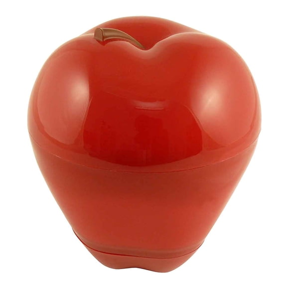 Hutzler Apple & Dip To-Go Lunch Snack Storage Container - Red