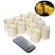 thumbnail image 3 of Warm Yellow Light LED Electronic Candle for Home Decor Plastic Material Remote Control Included 12Pcs, 3 of 3
