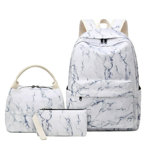 HIPYLO Large Backpack Festival Backpack Big Travel Backpack for Women School Book Bag Work Bookbag Cute Travel Bag Best Travel Bags, White One Size