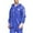 Blue, variant on Dovford Rain Suits for Men Waterproof Heavy Duty Work Jacket with Elastic Pants Concealed Hood Weather Gear Combo Set