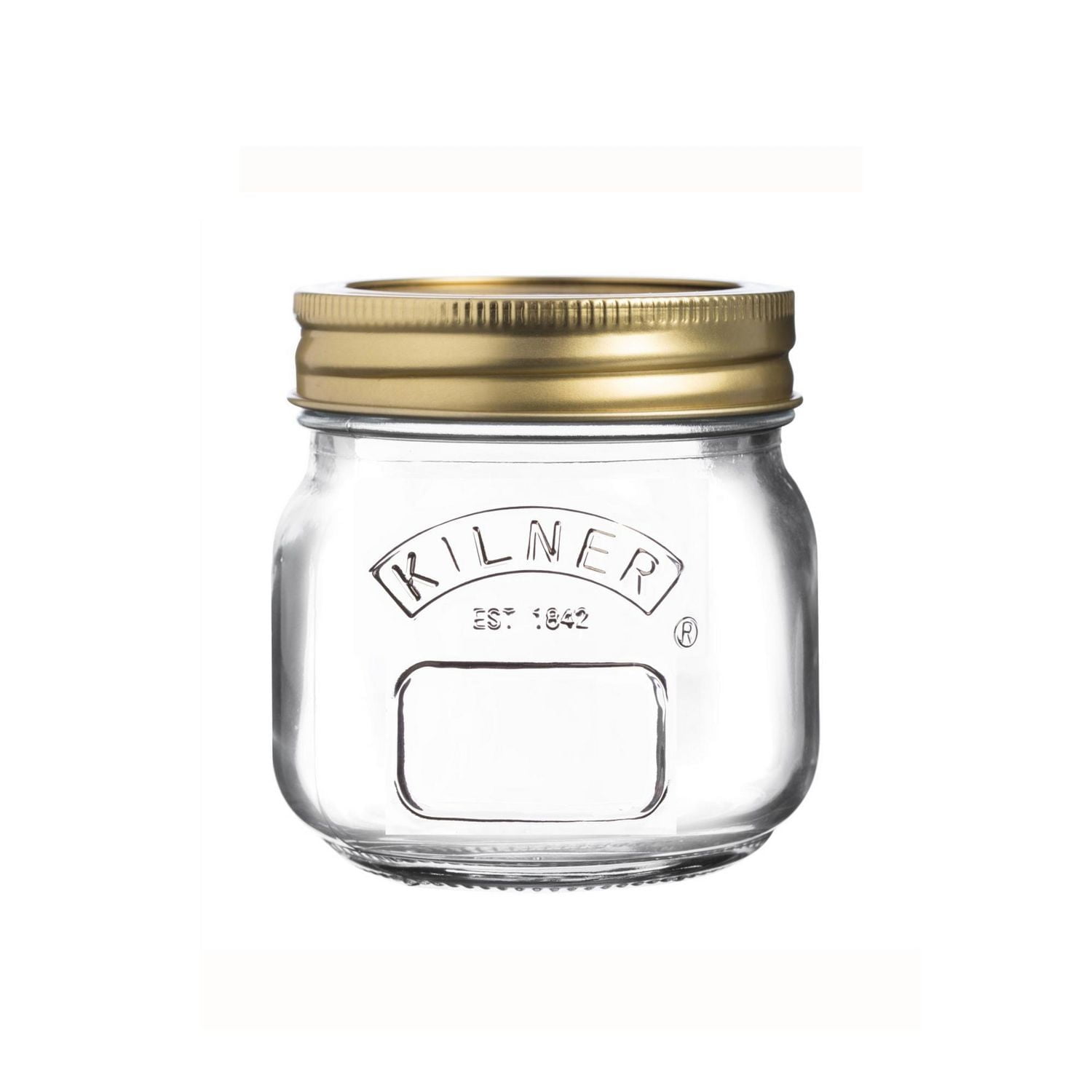 Kilner Pots mason en verre à ouverture régulière avec couvercles scellés, 250ml