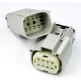 thumbnail image 3 of Molex Light Grey 8 Pin Wire Connector, Harley Waterproof, Sealed Kit, MX150, 3 of 7