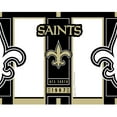 thumbnail image 2 of NFL New Orleans Saints Blitz 24 oz Stainless Steel Water Bottle with lid, 2 of 8