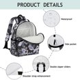 thumbnail image 4 of Boho Floral Waterproof Backpack with Spine Protection, 4 of 6