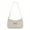 White, variant on Small Shoulder Bag For Women Bows Design Retro Styles PU Leather Handbag Underarm Purse For Daily Use And Casual Travel