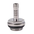 thumbnail image 3 of Pomya 6 PCS Two-Touch Fitting G1/4 Thread Barb Connector With Silicone Ring For PC Water Cooling Tube, 3 of 8