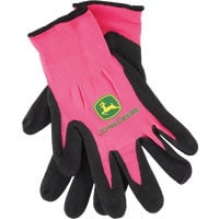 John Deere Pink Nitrile Coated Grip Glove-Ladies Size Large - LP42427