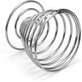 thumbnail image 1 of Bandeja de alambre de resorte de acero inoxidable Soporte para tazas de huevos hervidos Soporte de almacenamiento - 4.5 * 4.7 cm Portátil y útil Calidad superior6pcs) LingWen 8390606961068, 1 of 1