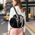 thumbnail image 7 of Multifunctional Travel Organizer Bag for Ladies - Doubles as a Stylish Backpack, Crossbody and Shoulder Bag, Boasts Great Storage Capacity(Khaki), 7 of 7