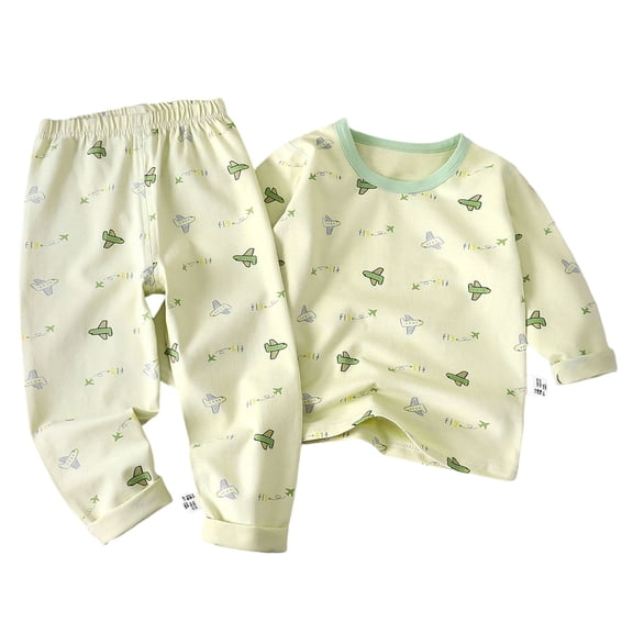 Zaveiop Fall Outfits for Toddler Girl Boy Long Sleeve Top and Long Pants Set Toddler Sweatsuits Size 3-4 Years