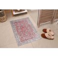 thumbnail image 5 of Floral Rug, Bathroom Rug, Front Door Rugs, Antique Style Rug, Turkish Rug, Wall Hanging Rug, Boho Rug, 3D Printed Rug, Wedding Rug, Red Rug, 5.9'x9.2' - 180x280 cm, 5 of 8