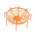 thumbnail image 1 of Cuenco de telaraña para Halloween, 1/3 piezas, negro, naranja, Morado, plato de fruta, paquete de cesta de dulces, decoración de truco o trato para Halloween, 1 of 4