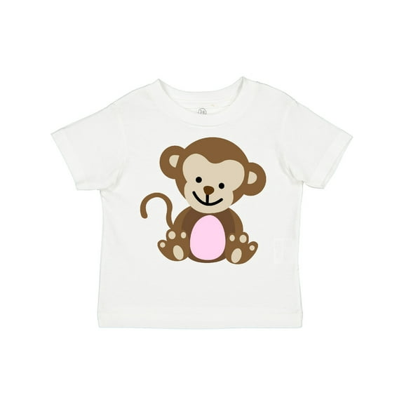 Inktastic Monkey Girls Toddler T-Shirt