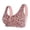 A, variant on 2 Packs Womens Bras Leopard Print Simple Large Stretch Set Underwear