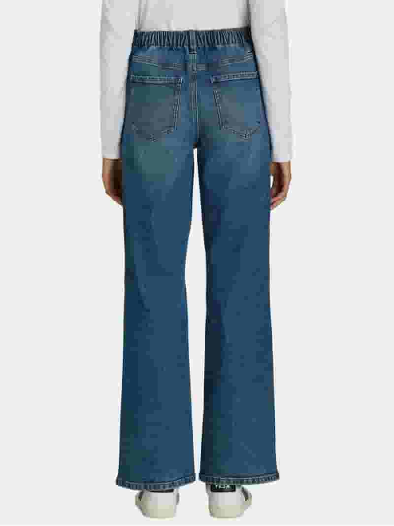 No Boundaries High Rise Baggy Wide Leg Jeans, 30'' Inseam No Boundaries High Rise Baggy Wide Leg Jeans, 30'' Inseam