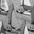 thumbnail image 1 of oneOone Polyester Spandex Gray Fabric Nautical Sewing Craft Projects Fabric Prints By Yard 56 Inch Wide, 1 of 5