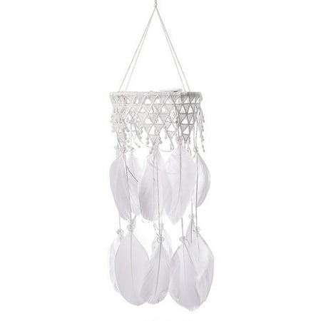 

Feather Dream Catcher with LED Fairy Lights Wall Hanging Ornaments Ceiling Decor