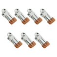 thumbnail image 1 of Hahiyo Pinzas Para Ropa De Acero Inoxidable Clip Para Calcetines Lavandería 2.2 Pulgadas De Longitud Con Resorte Agarre Fuerte A Prueba De Viento Fácil Pellizco Colgar Práctico Ahorre Espacio No Dañe, 1 of 1