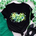 thumbnail image 2 of ZHUASHUM Baby Easter T Shirts For Boys Girls Soft St. Patrick'S Day Clover Print Short Sleeve Crew Neck Children'S Tops A 8-9 Years, 2 of 5