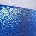 thumbnail image 6 of Balsa Circle 90" x 132" Sequin Rectangular Tablecloth Royal Blue, 6 of 8