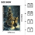 thumbnail image 3 of Fairy and Glow Christmas Tree Notebooks 1-subject Journal 60 Sheets A5 College Ruled Paper Detachable Ring 8.3"x5.7", 3 of 8
